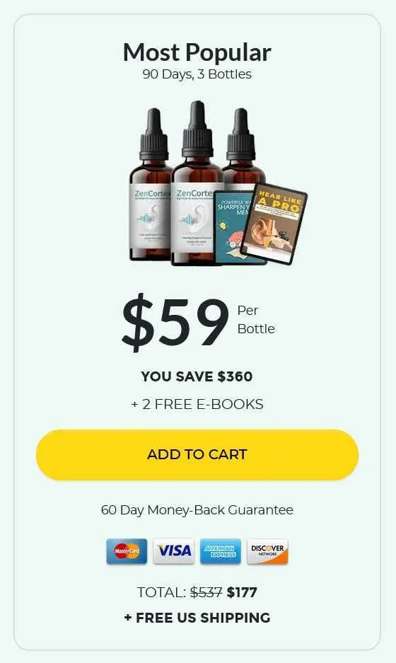 zencortex 3 bottles