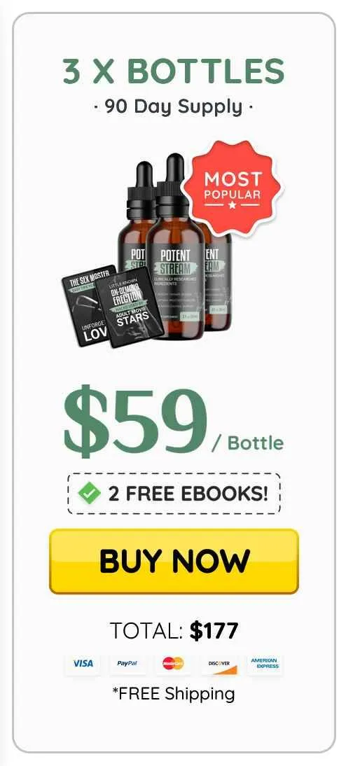 potentstream 3 bottles
