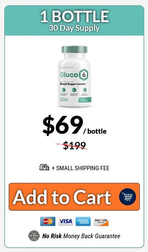 gluco6 1 bottle