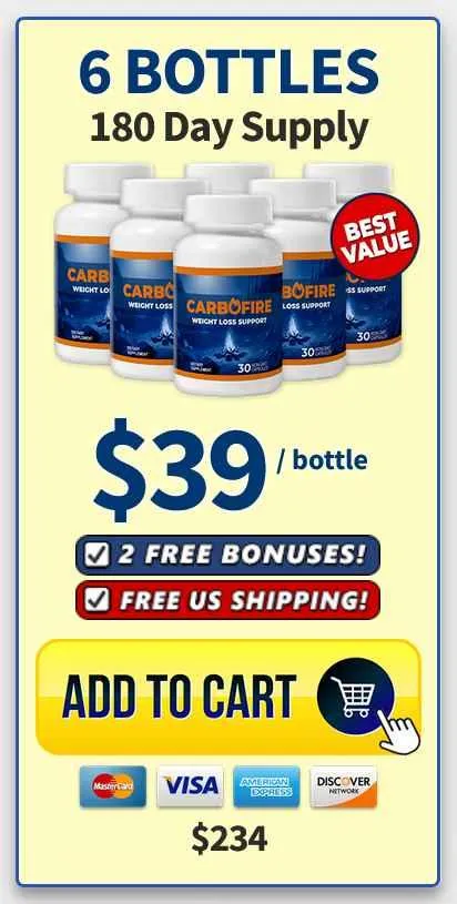 carbofire 6 bottles