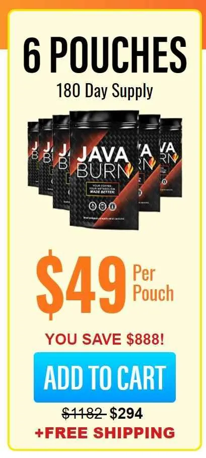 java burn 6 bottles