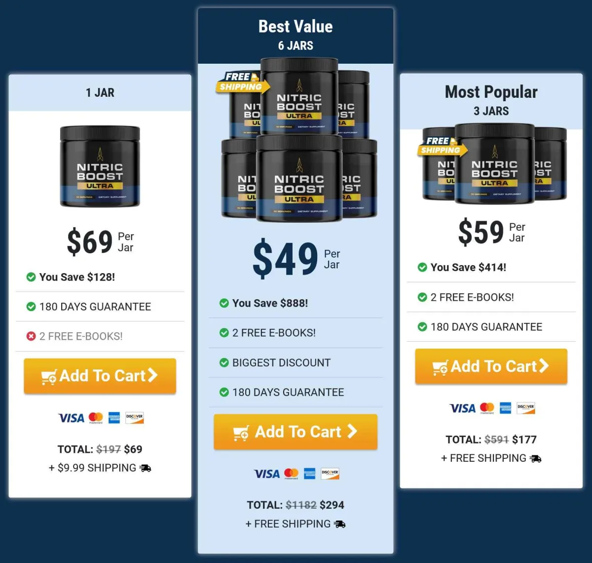 nitric boost pricing
