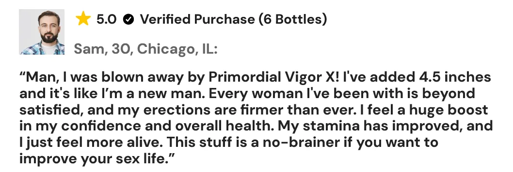 primordial vigor x customer reviews - 4