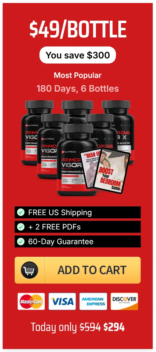 primordial vigor x 6 bottles
