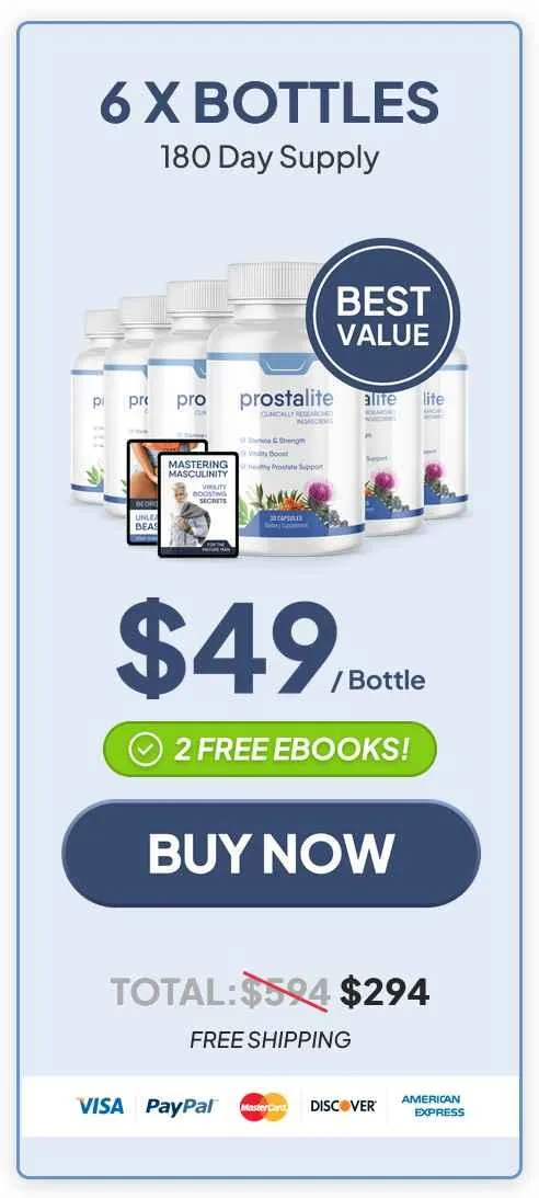 prostalite 6 bottles