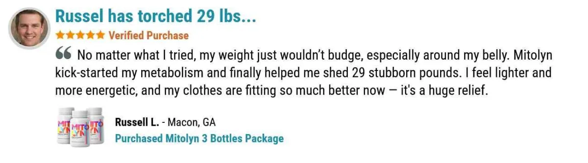 mitolyn customer reviews - 2