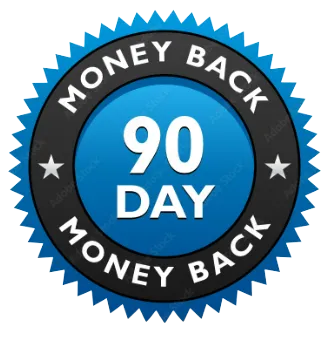  90 days money back guarantee