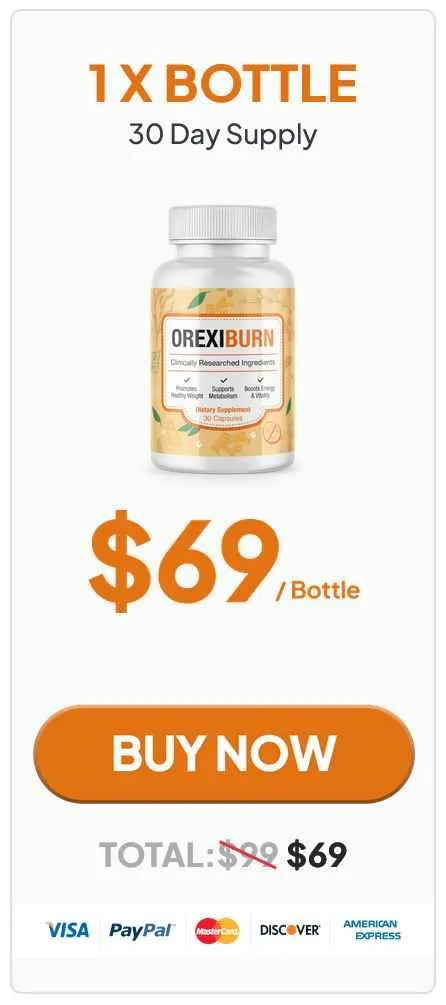 orexiburn 1 bottle