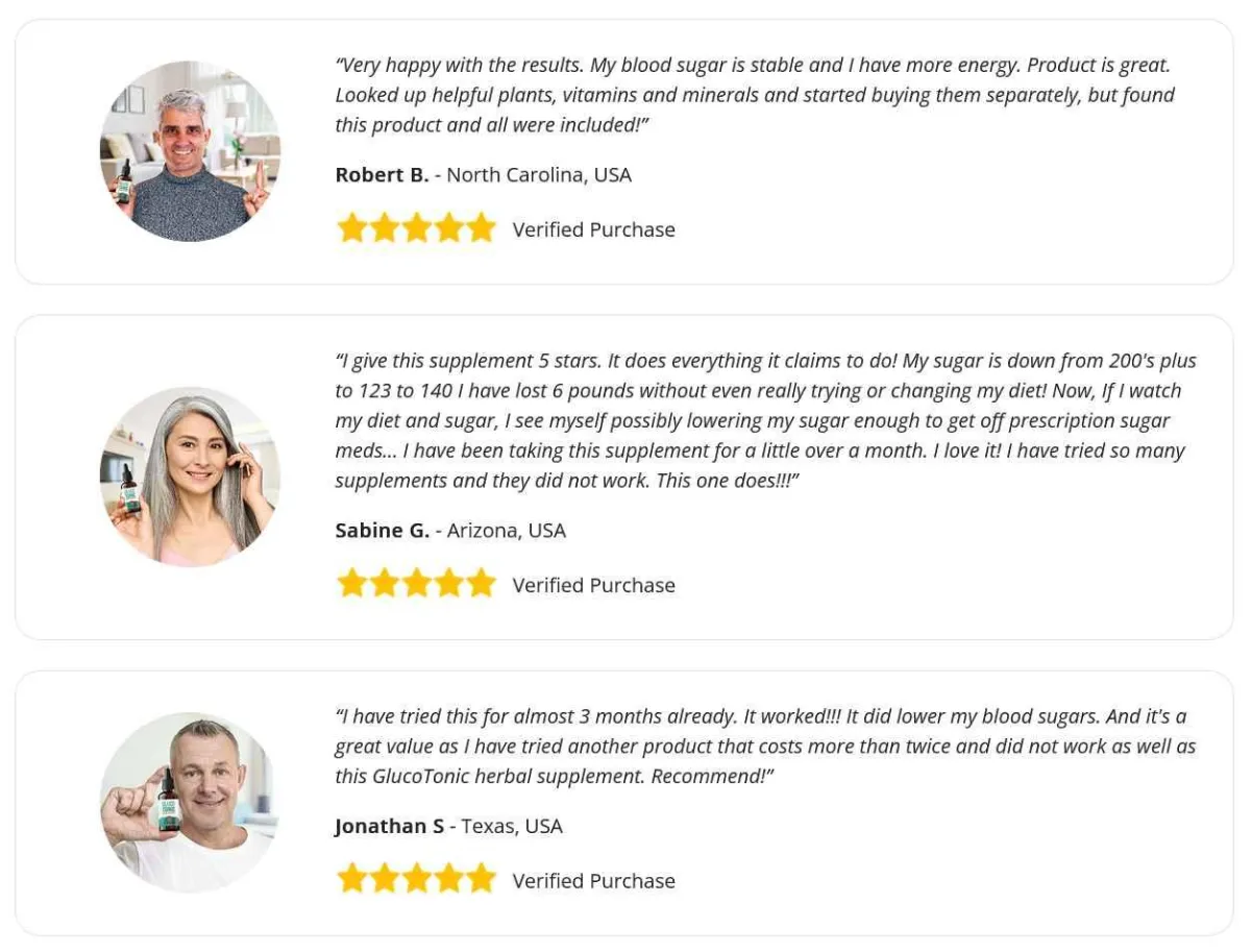 glucotonic customer reviews