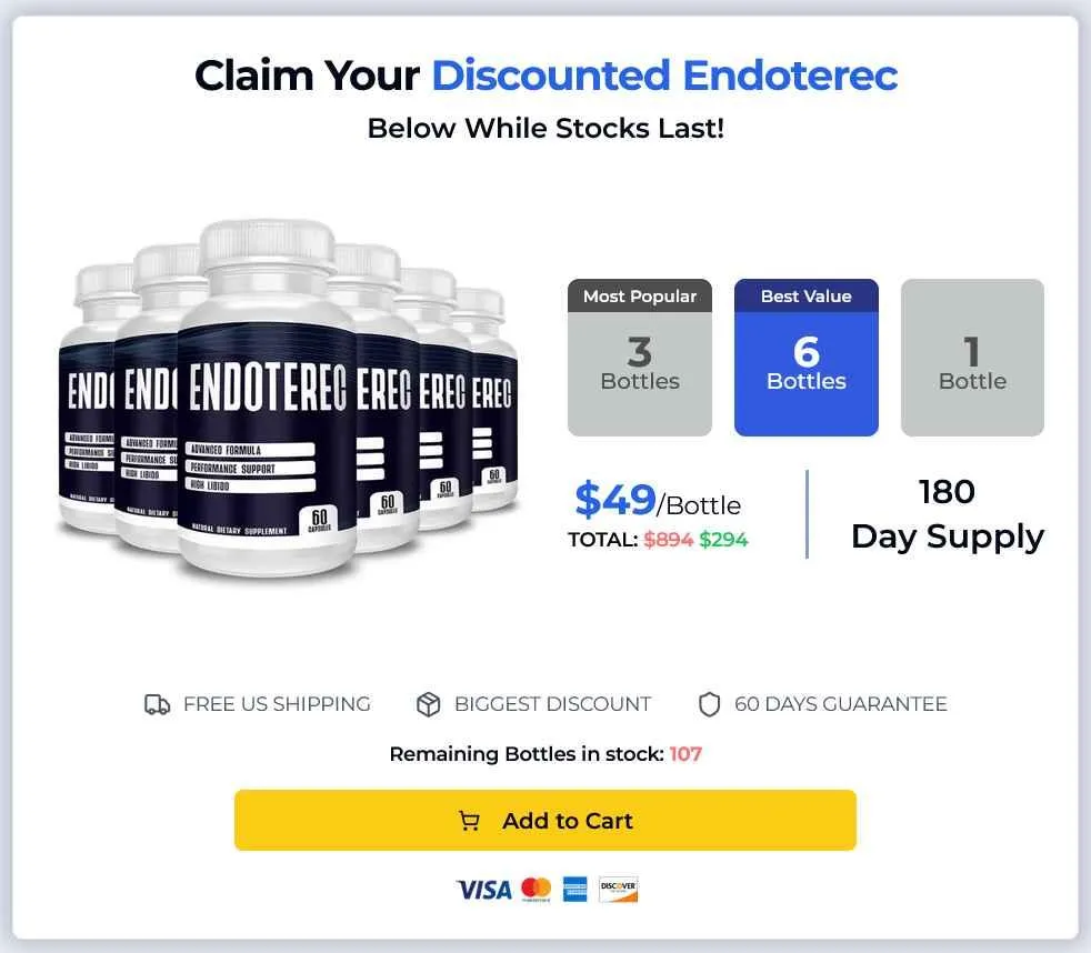 endoterec 6 bottles
