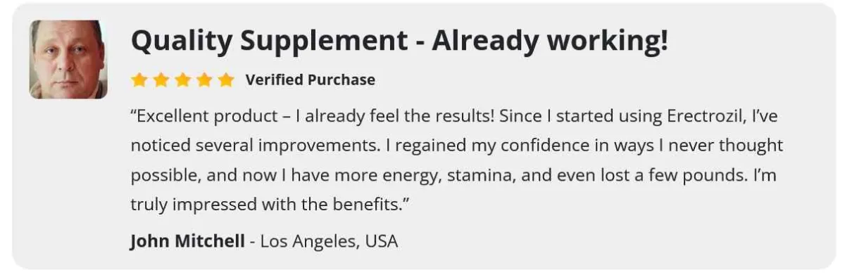 erectrozil customer reviews - 2
