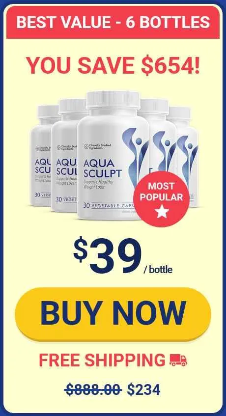 aquasculpt 6 bottles