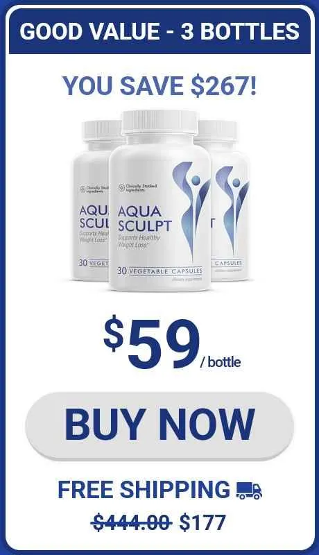 aquasculpt 3 bottles