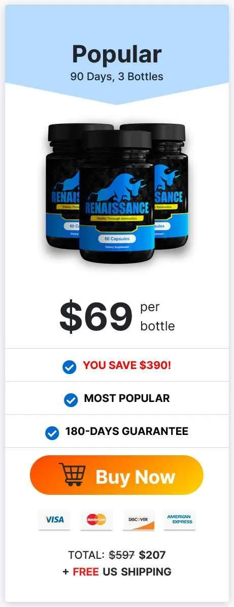 renaissance 3 bottles