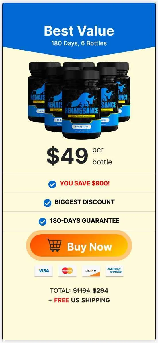 renaissance 6 bottles