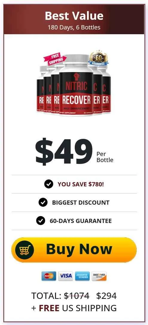 nitric recover 6 bottles
