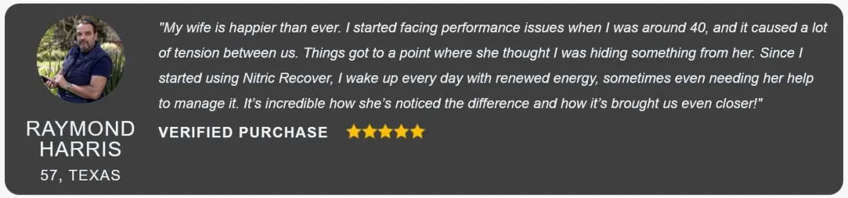 nitric recover customer reviews - 4