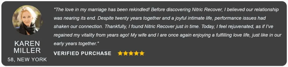 nitric recover customer reviews - 2