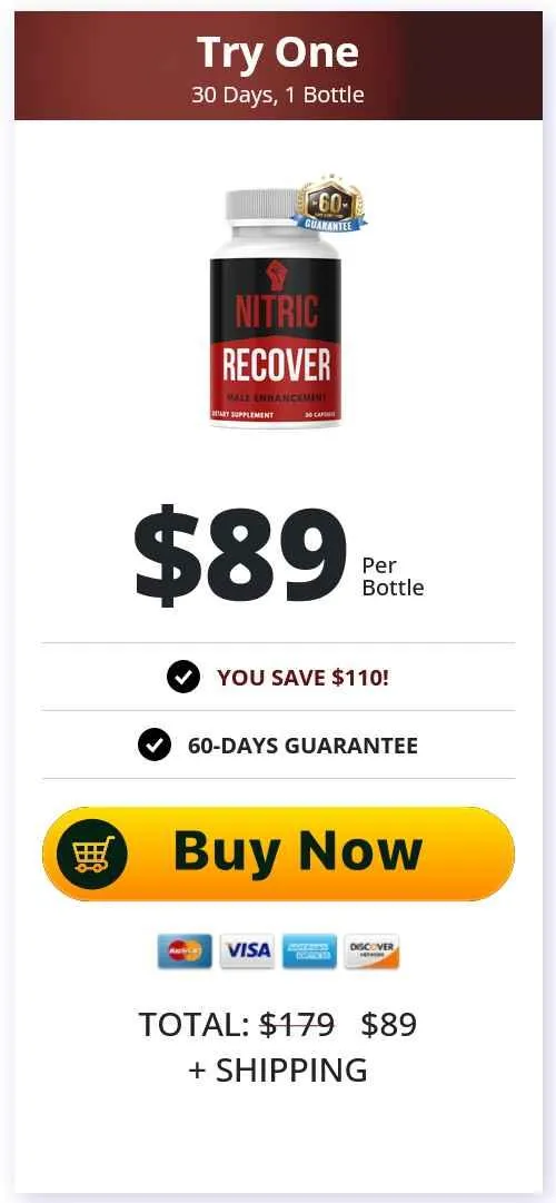nitric recover 1 bottle