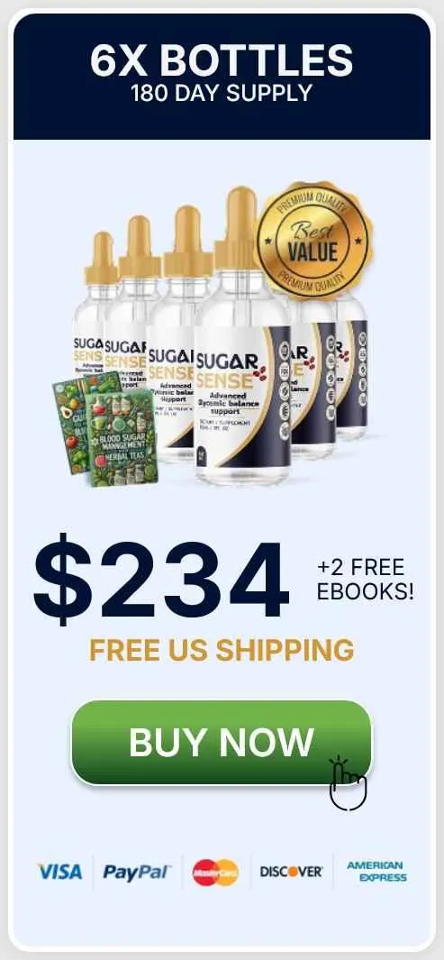 sugar sense 6 bottles