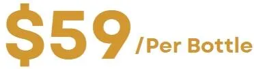 $59 per bottle