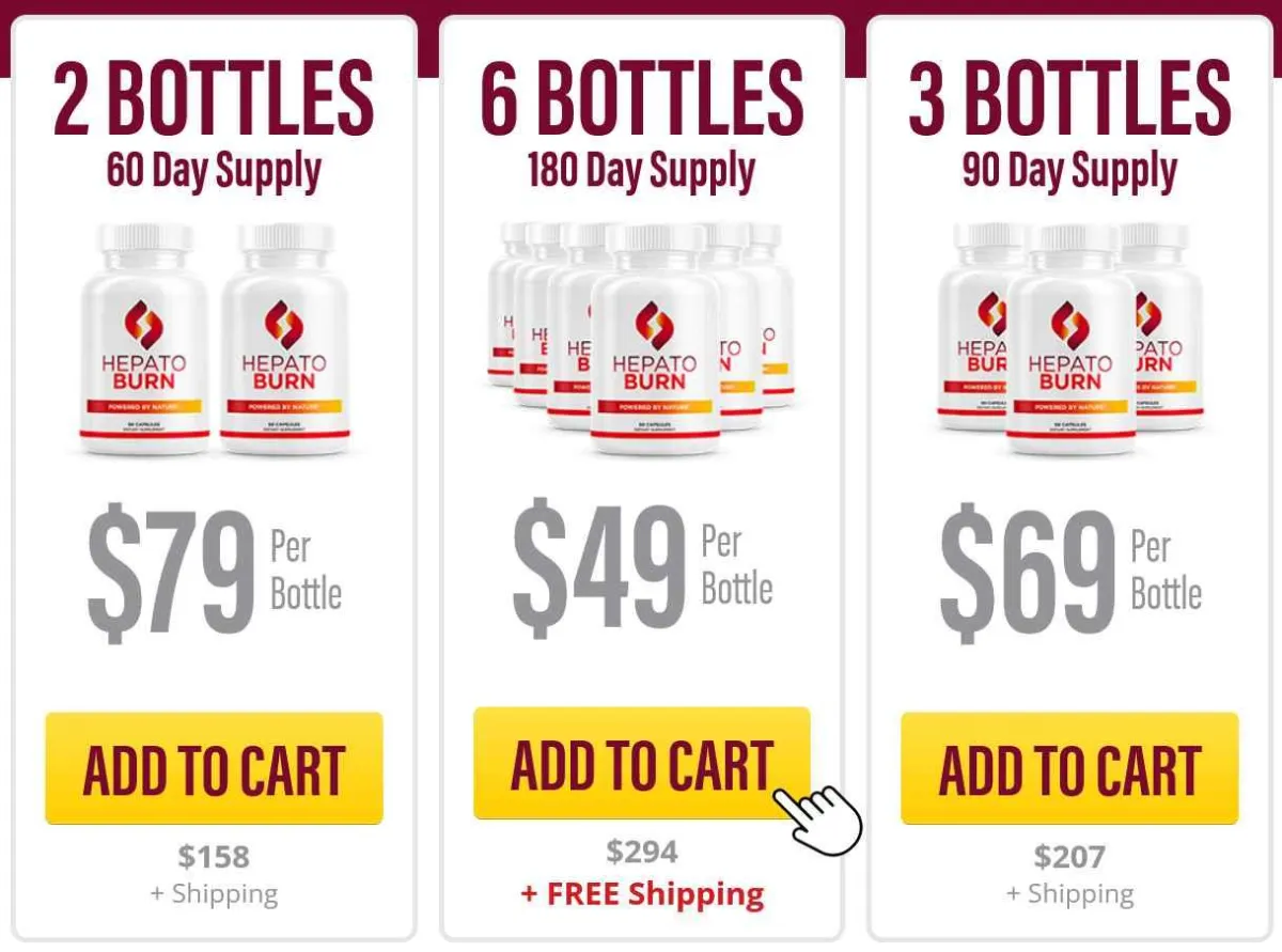 hepatoburn pricing