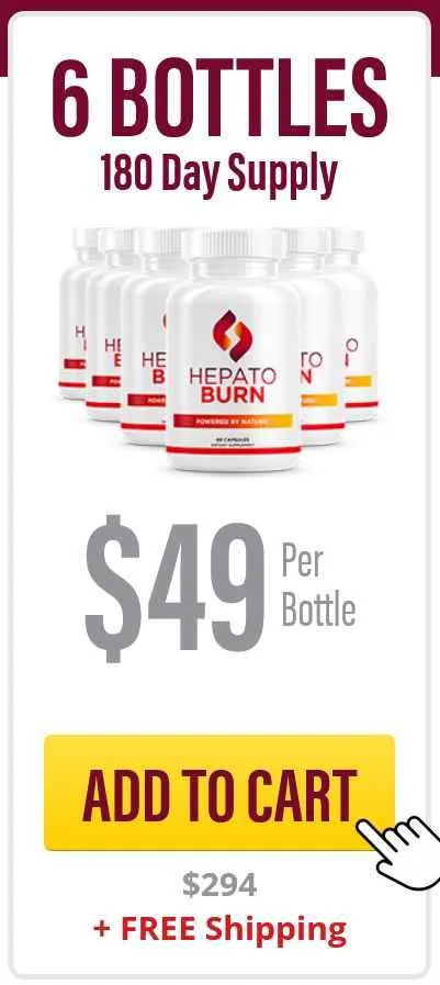 hepatoburn 6 bottles