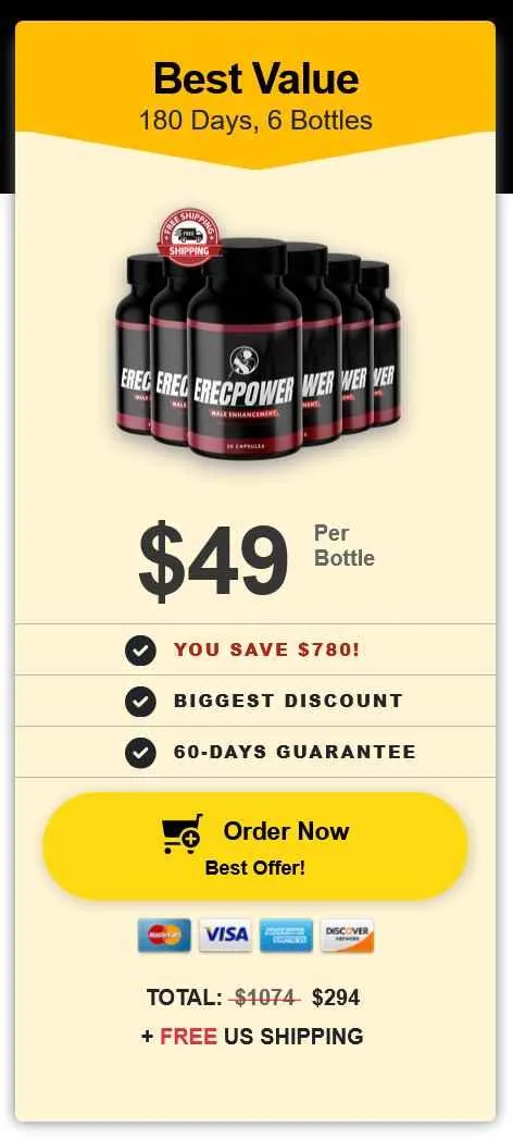 erecpower 6 bottles