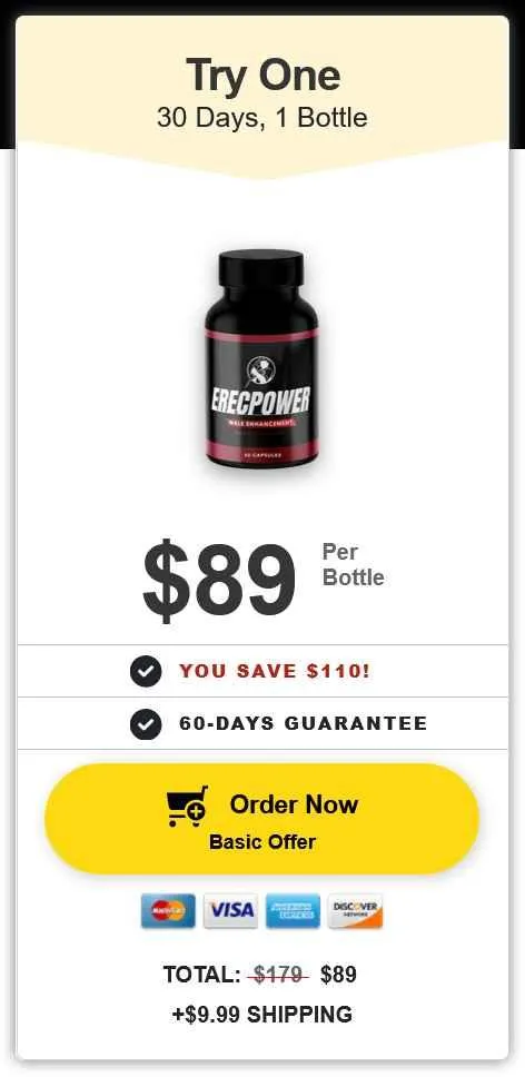 erecpower 1 bottle