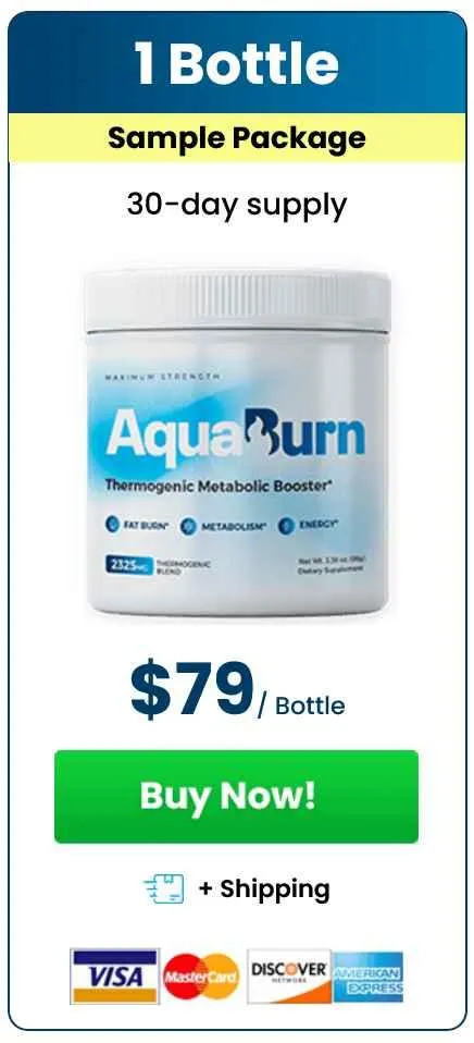 aquaburn 1 bottle