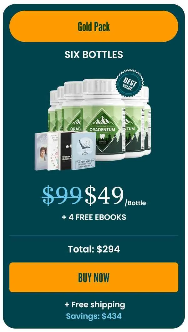 oradentum 6 bottles