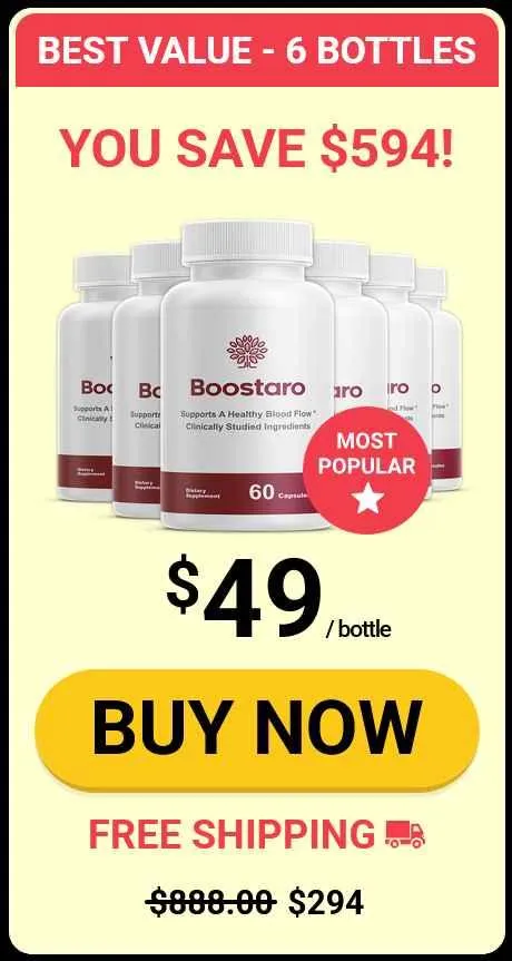 boostaro 6 bottles