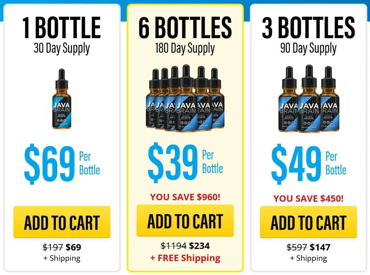 java brain pricing