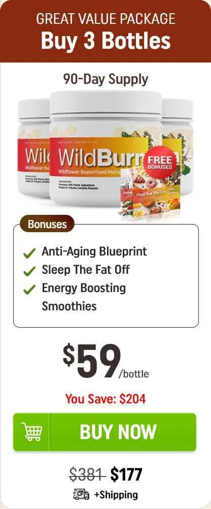 wild burn 3 bottles