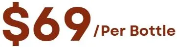 $69 per bottle