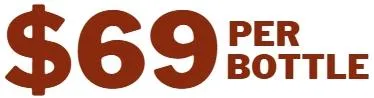 $69 per bottle