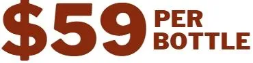 $59 per bottle