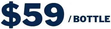 $59 per bottle