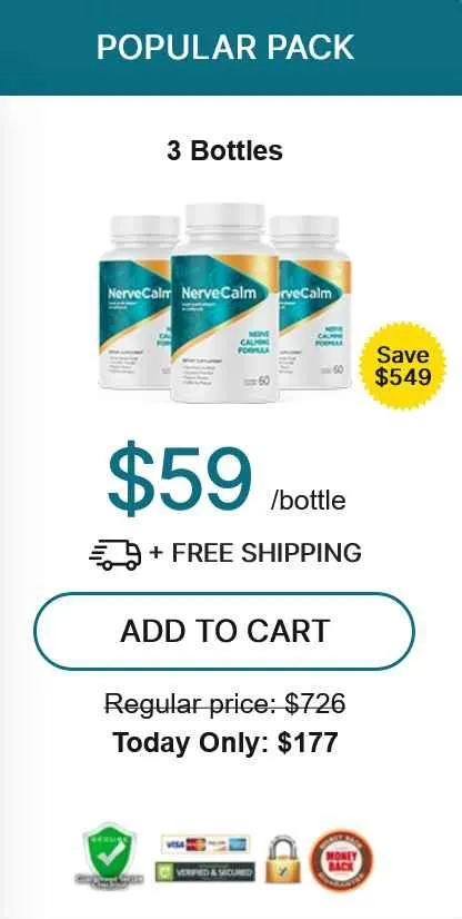 nerevecalm 3 bottles