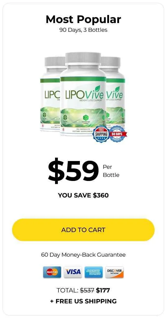 lipovive 3 bottles