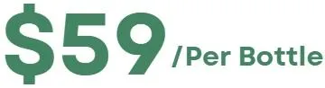 $59 per bottle