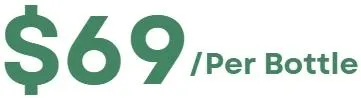 $69 per bottle