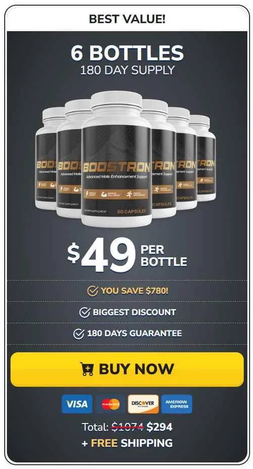 boostron 6 bottles