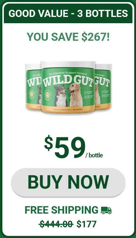 wildgut 3 bottles