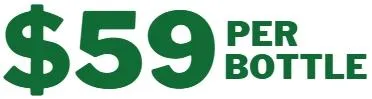 $59 per bottle