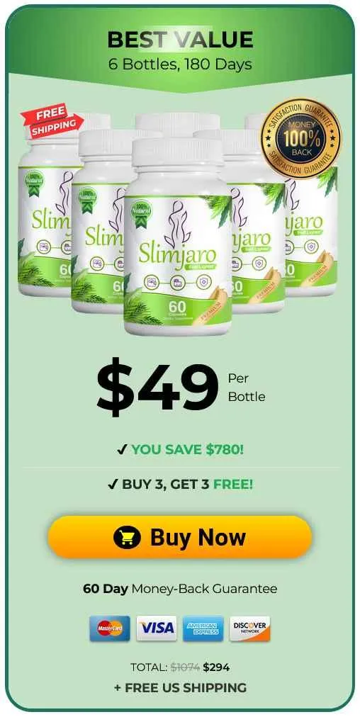 slimjaro 6 bottles