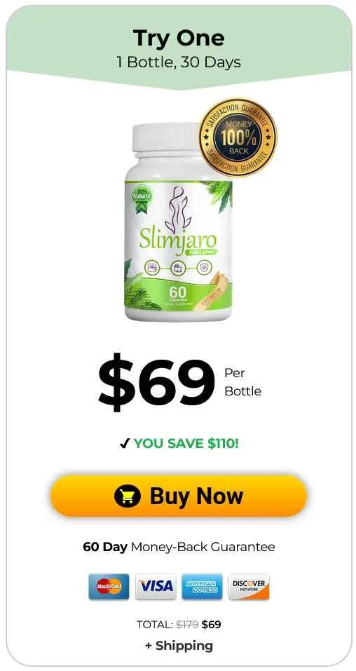 slimjaro 1 bottle