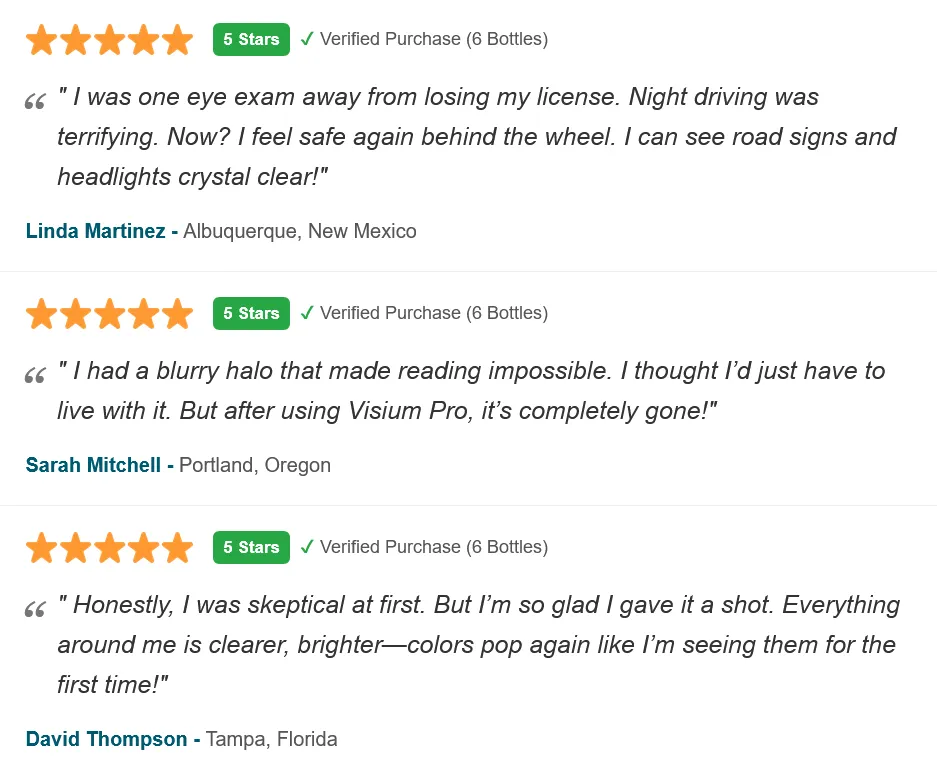 visium pro customer reviews