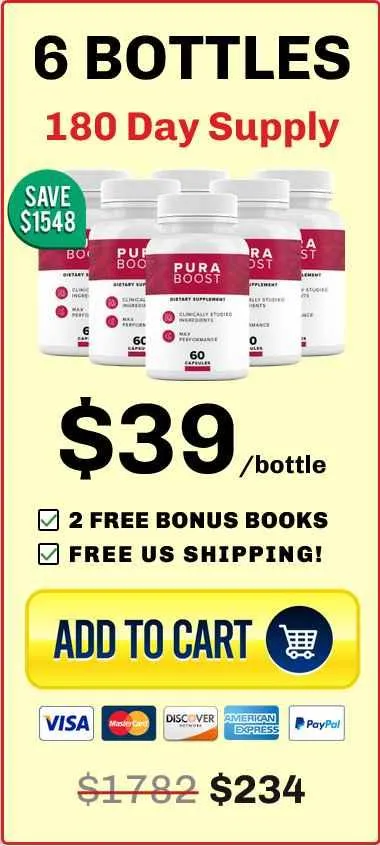pura boost 6 bottles