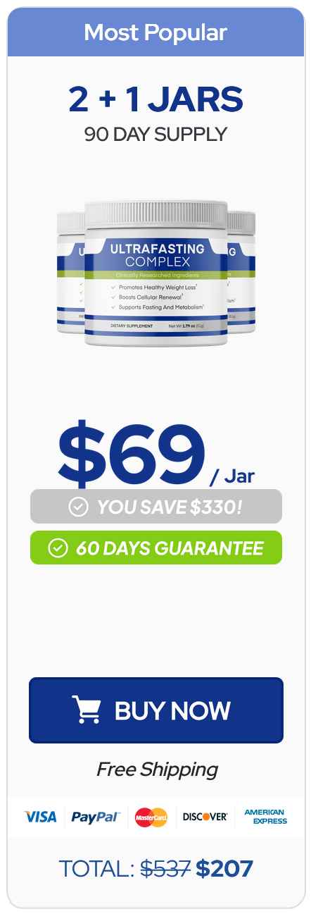 ultrafasting complex 3 jars